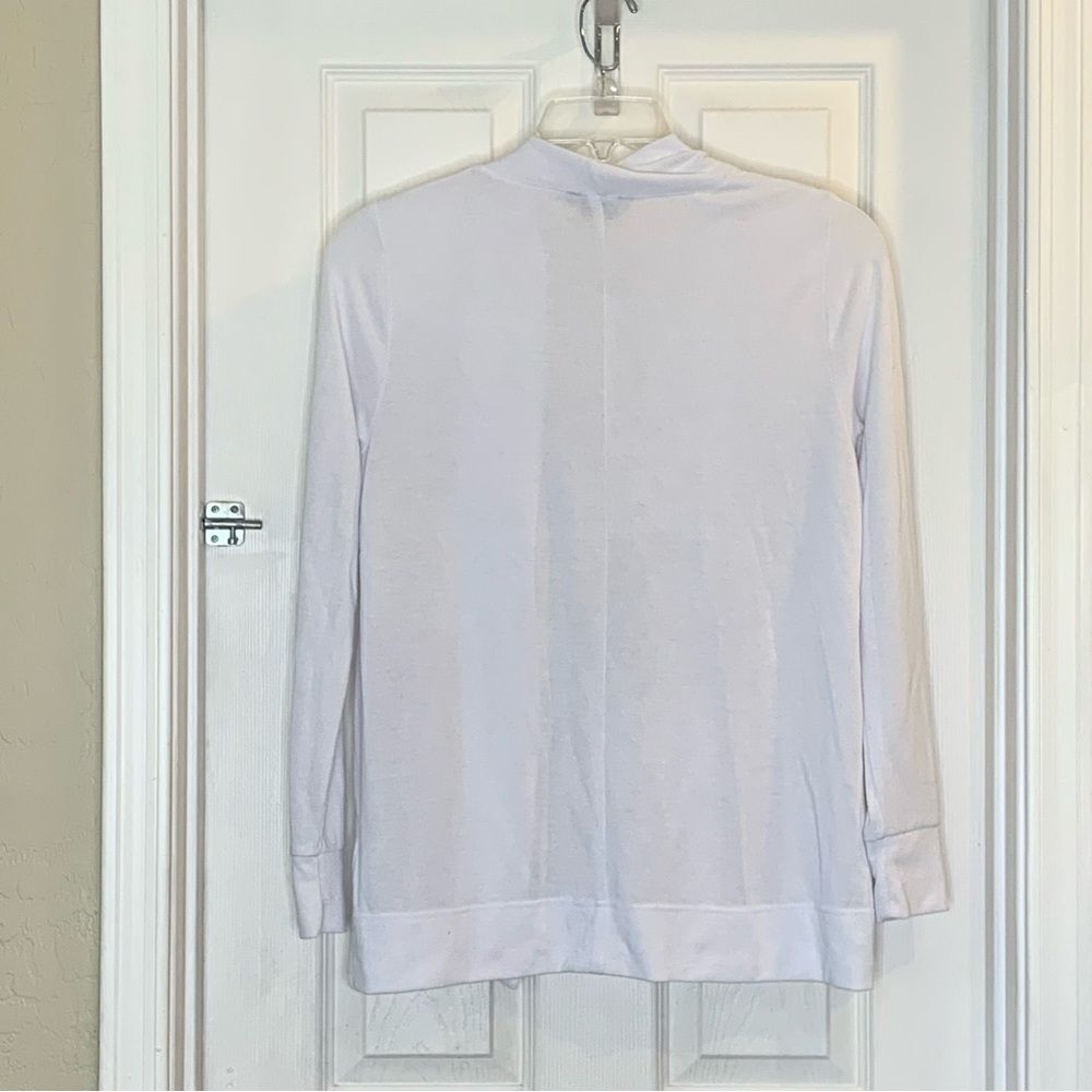 Eden Ruth Open Front Cardigan White Size Small - Picture 9 of 9